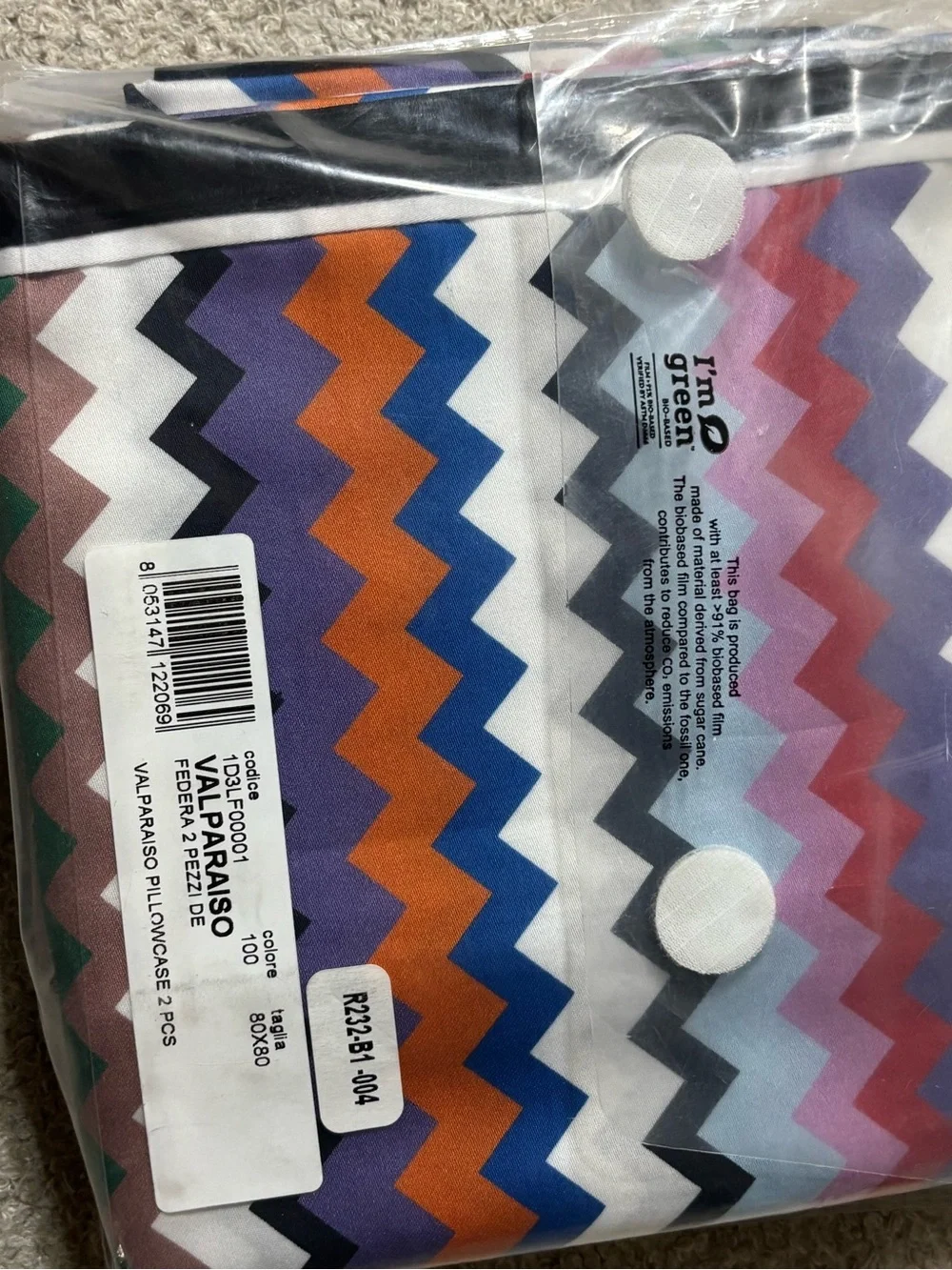 Missoni Valparaiso 2 ct pillow cases King size